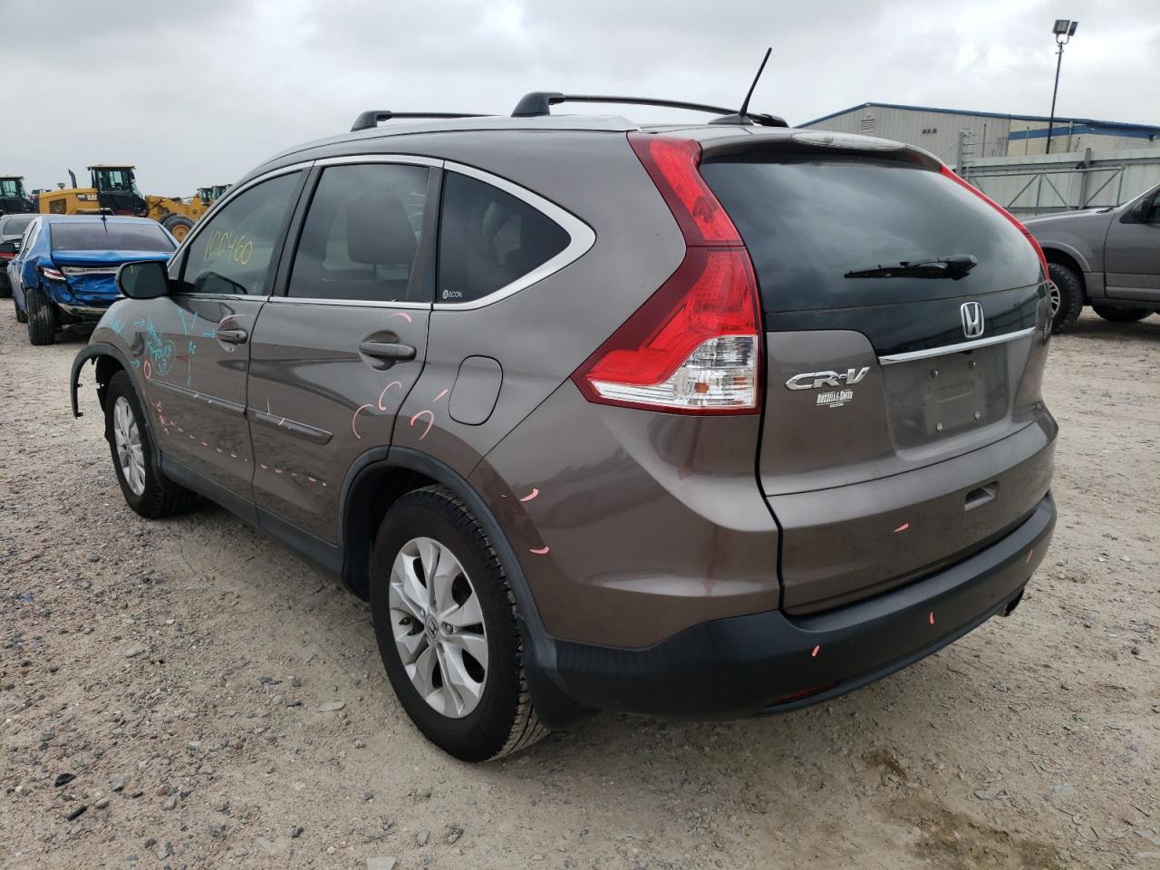 Photo 3 from auction – 2012 HONDA CR-V EXL with VIN 5J6RM3H73CL030430