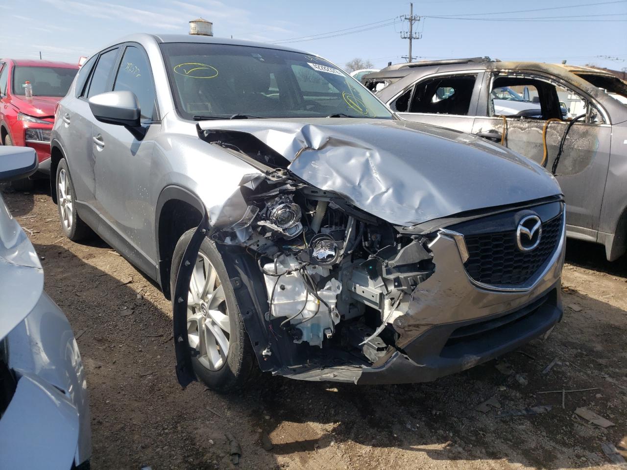 MAZDA CX-5 GT 2014 with VIN JM3KE4DY4E0353812 - Photo from auction
