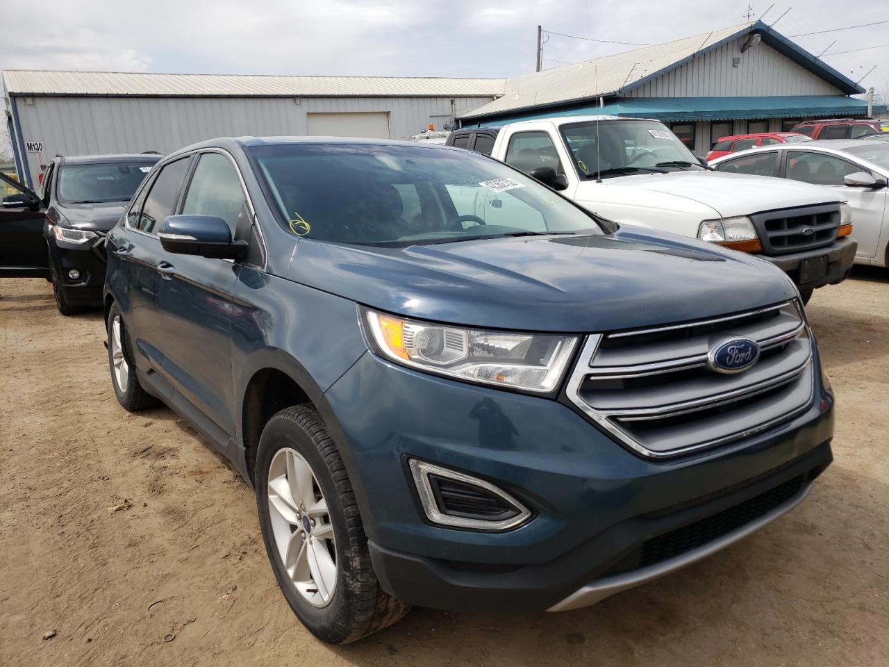 FORD EDGE SEL 2016 with VIN 2FMPK4J97GBC65435 - Photo from auction