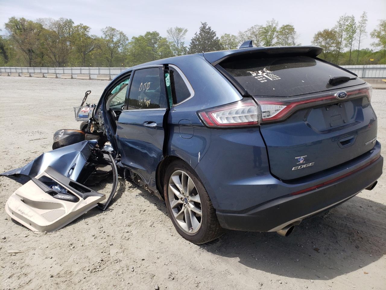 Photo 3 from auction – 2018 FORD EDGE TITAN with VIN 2FMPK3K91JBB35778