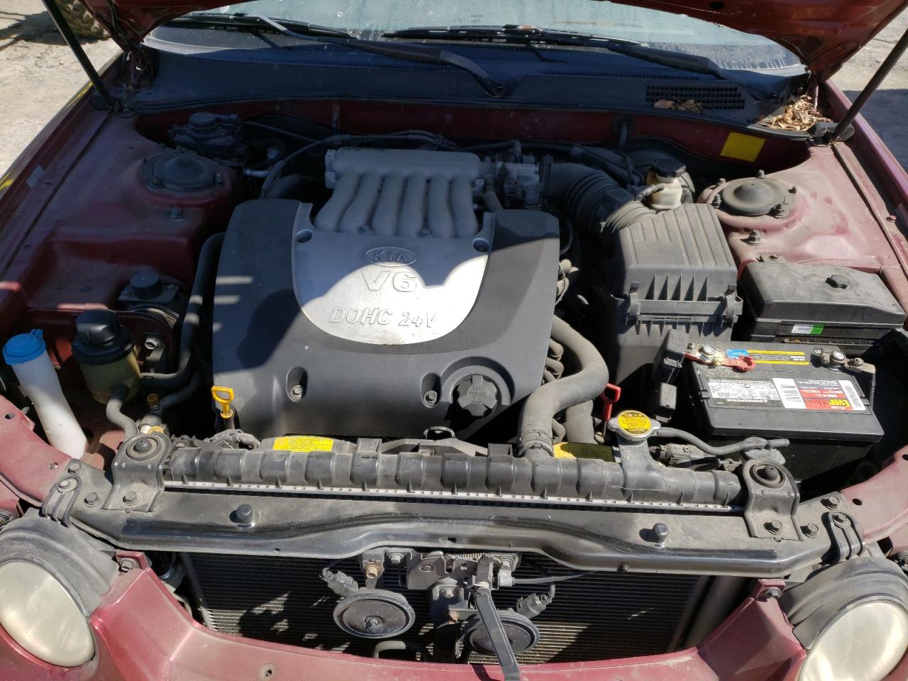 Foto 7 de la subasta – 2006 KIA OPTIMA LX con VIN KNAGD128665439370