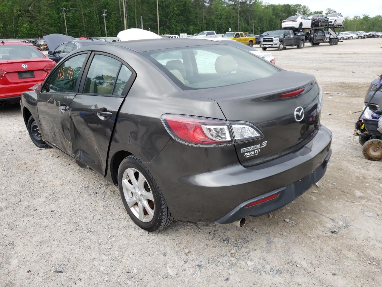 Photo 3 from auction – 2011 MAZDA 3 I with VIN JM1BL1VF6B1360681