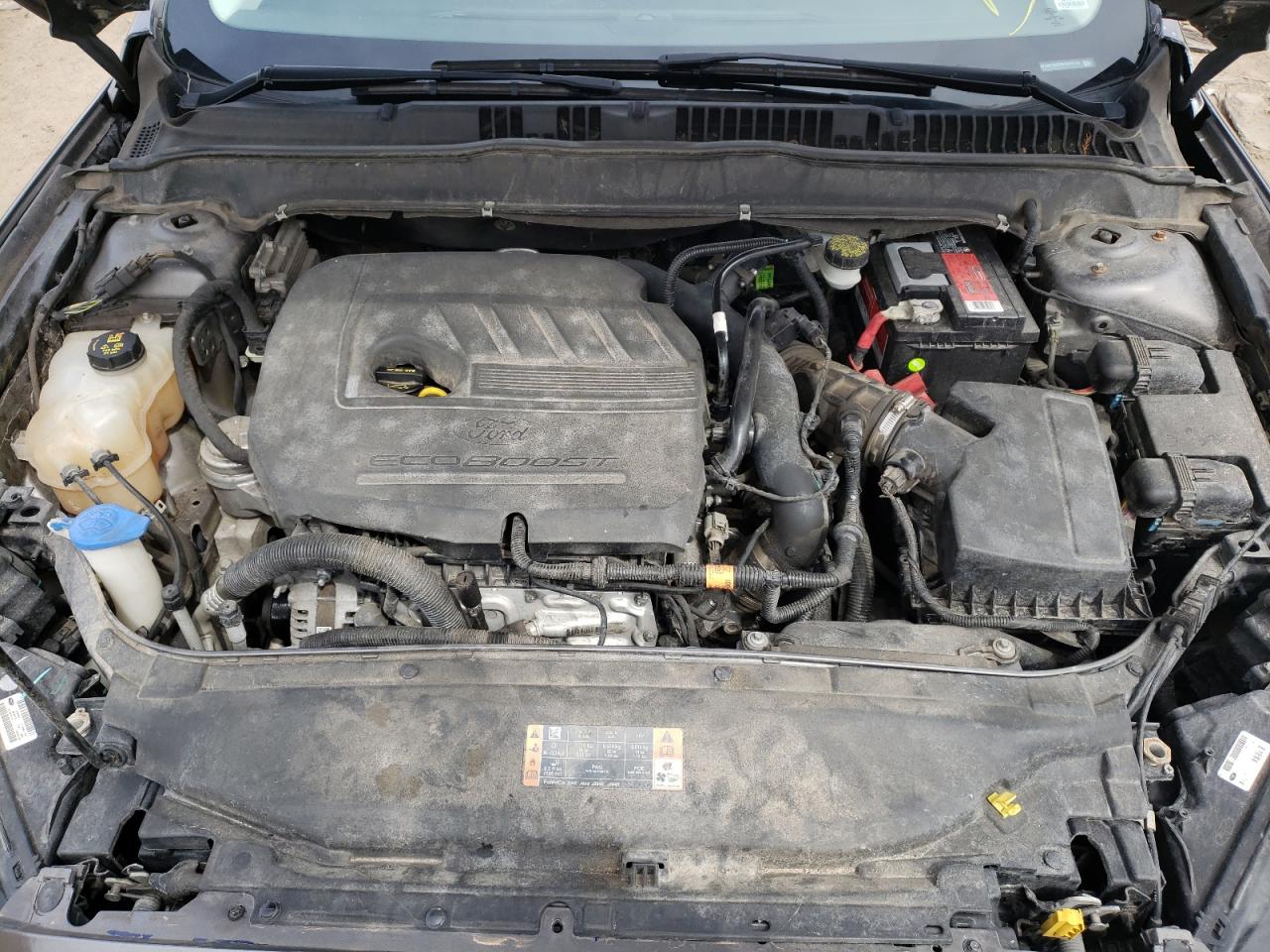 Photo 7 from auction – 2014 FORD FUSION SE with VIN 3FA6P0HD9ER389778