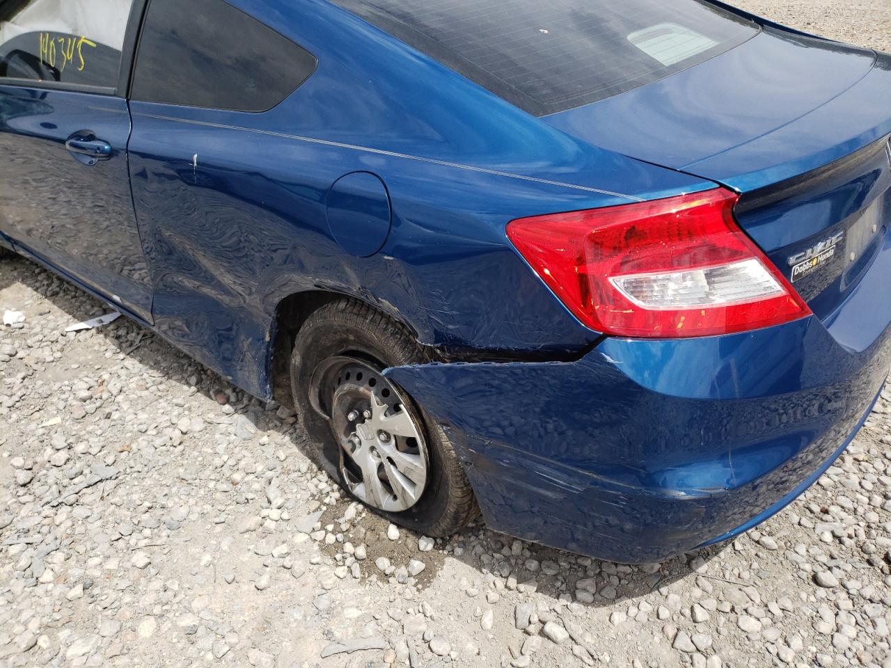 Photo 9 from auction – 2012 HONDA CIVIC LX with VIN 2HGFG3B54CH540002