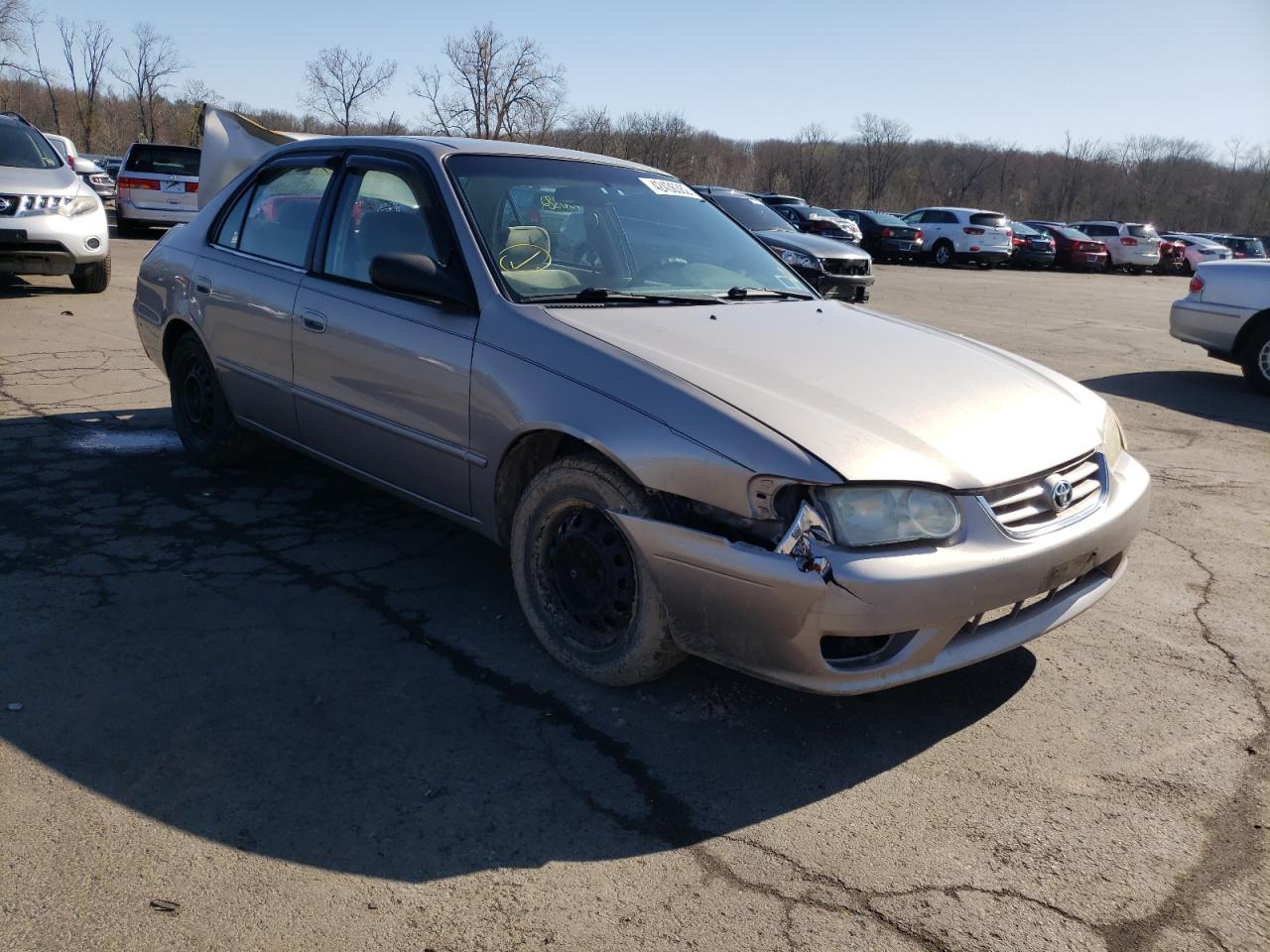 TOYOTA COROLLA CE 2002 with VIN 2T1BR12E22C521243 - Photo from auction