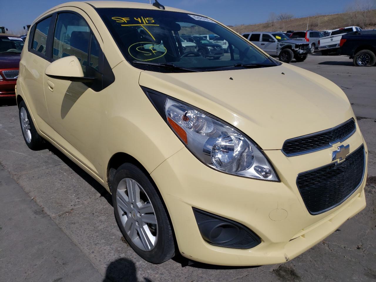 CHEVROLET SPARK 1LT 2013 with VIN KL8CD6S98DC540872 - Photo from auction