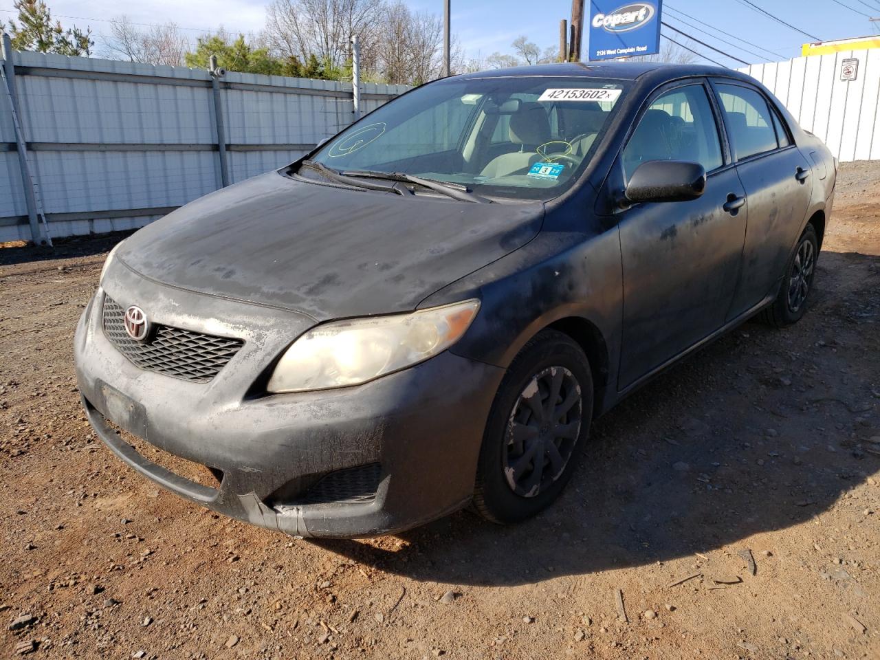 Photo 2 from auction – 2009 TOYOTA COROLLA BA with VIN JTDBL40E799033475