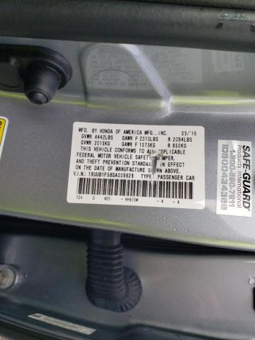 Photo 10 from auction – 2016 ACURA TLX TECH with VIN 19UUB1F58GA009829