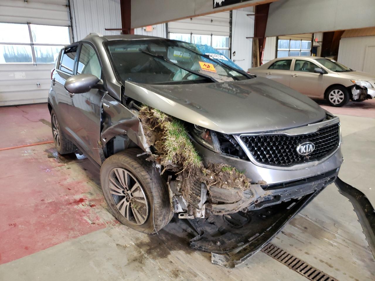KIA SPORTAGE E 2016 with VIN KNDPCCAC5G7816199 - Photo from auction