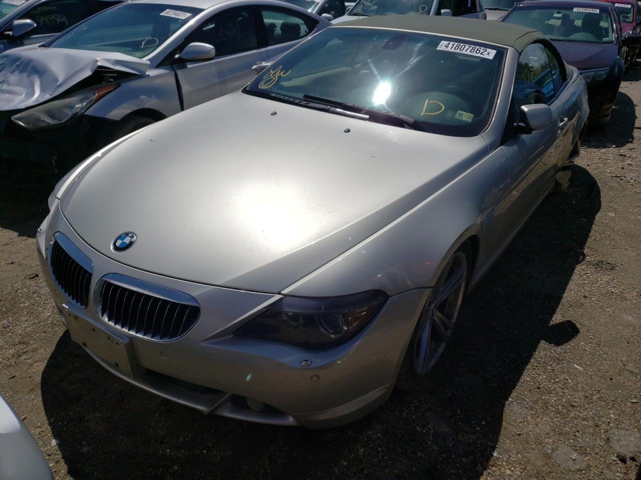 Photo 2 from auction – 2004 BMW 645CI with VIN WBAEK73444B321098