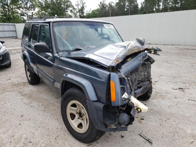 JEEP CHEROKEE S 2001 with VIN 1J4FF48S01L592306 - Photo from auction
