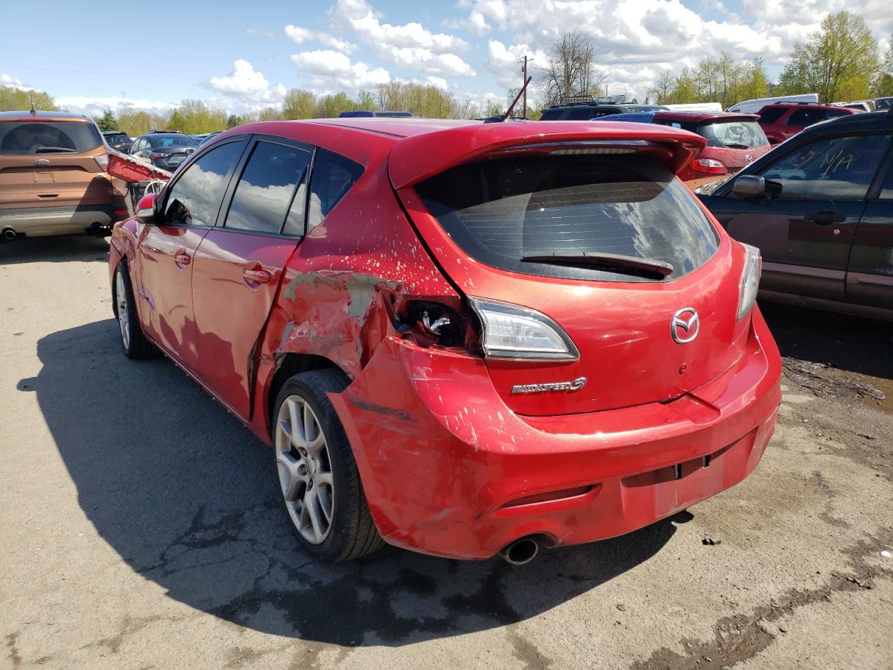 Photo 3 from auction – 2010 MAZDA SPEED 3 with VIN JM1BL1H42A1179957