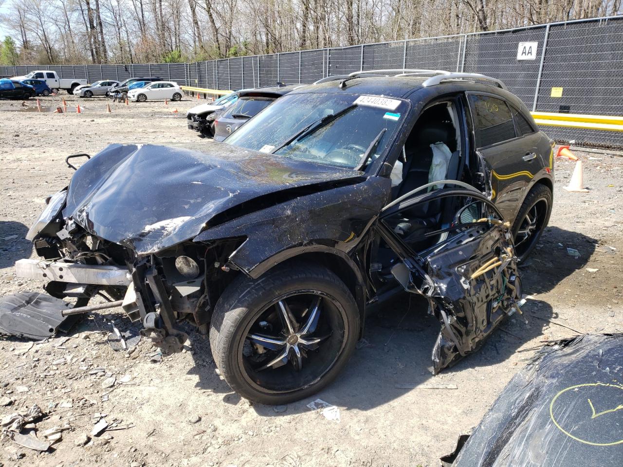 Photo 2 from auction – 2007 INFINITI FX35 with VIN JNRAS08W67X205895