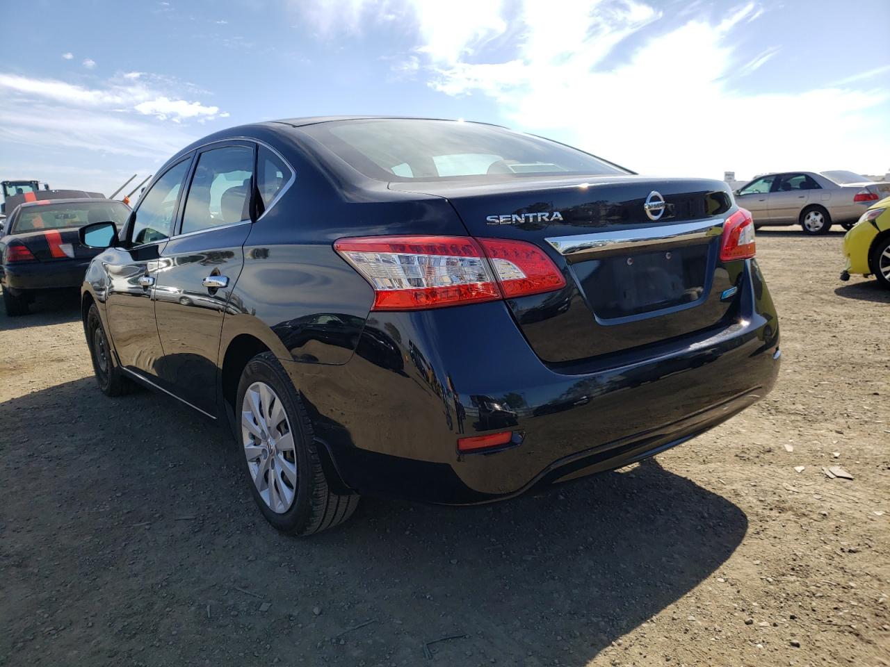 Photo 3 from auction – 2014 NISSAN SENTRA S with VIN 3N1AB7AP1EL630156