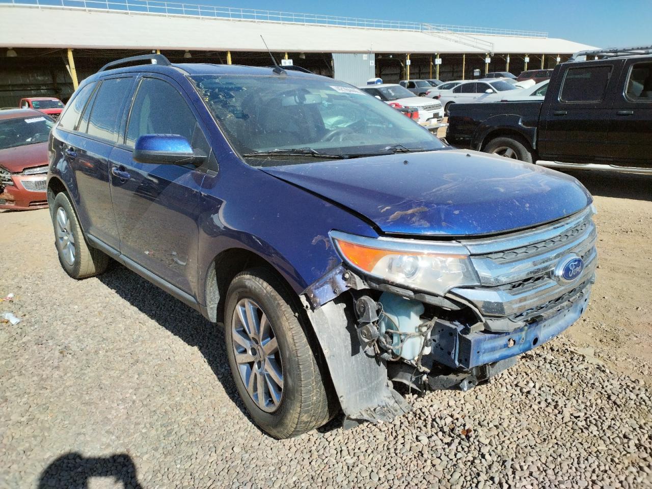 FORD EDGE 2013 with VIN 2FMDK3JC7DBA90849 - Photo from auction
