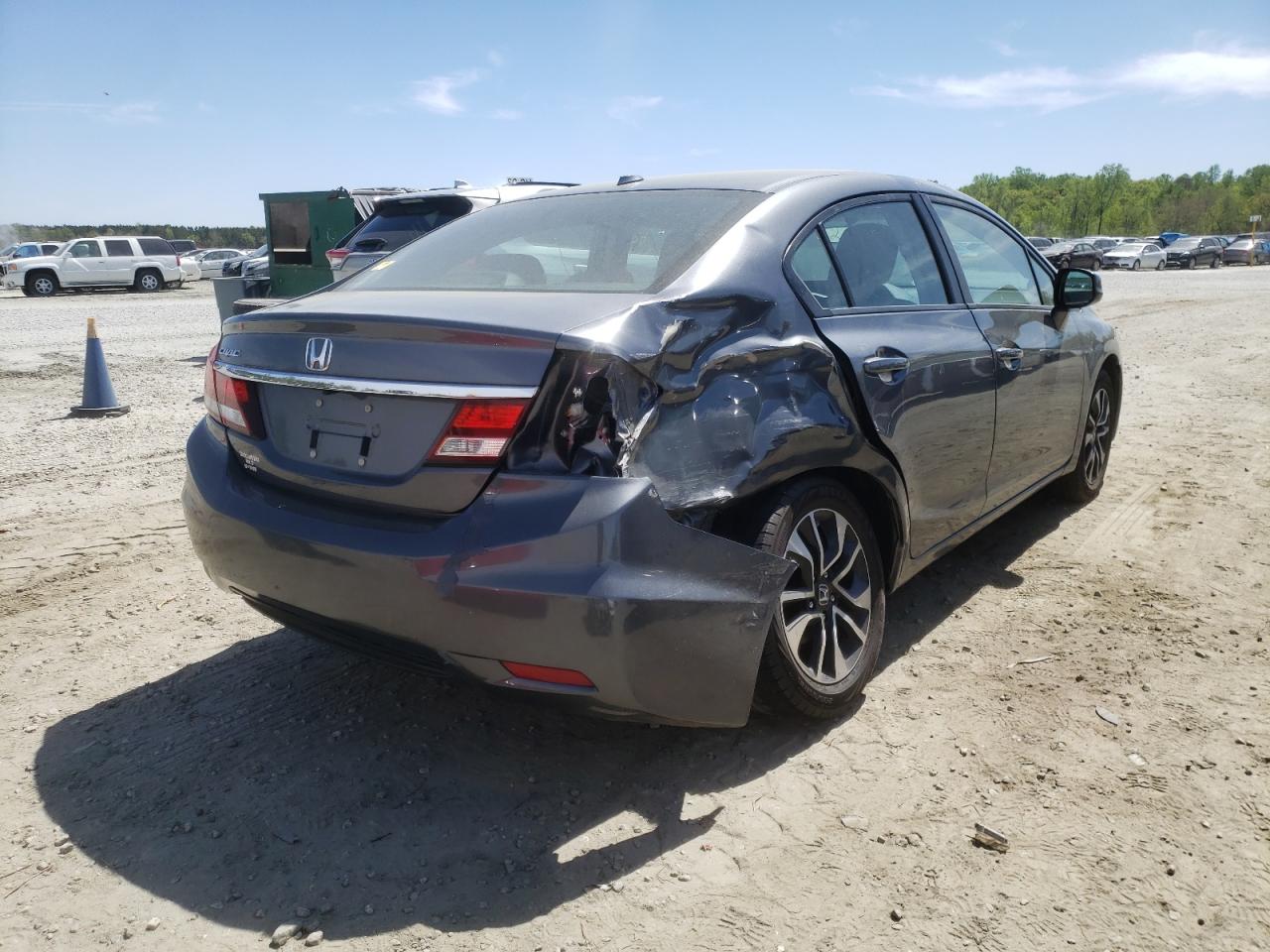 Photo 4 from auction – 2013 HONDA CIVIC EX with VIN 19XFB2F87DE236963