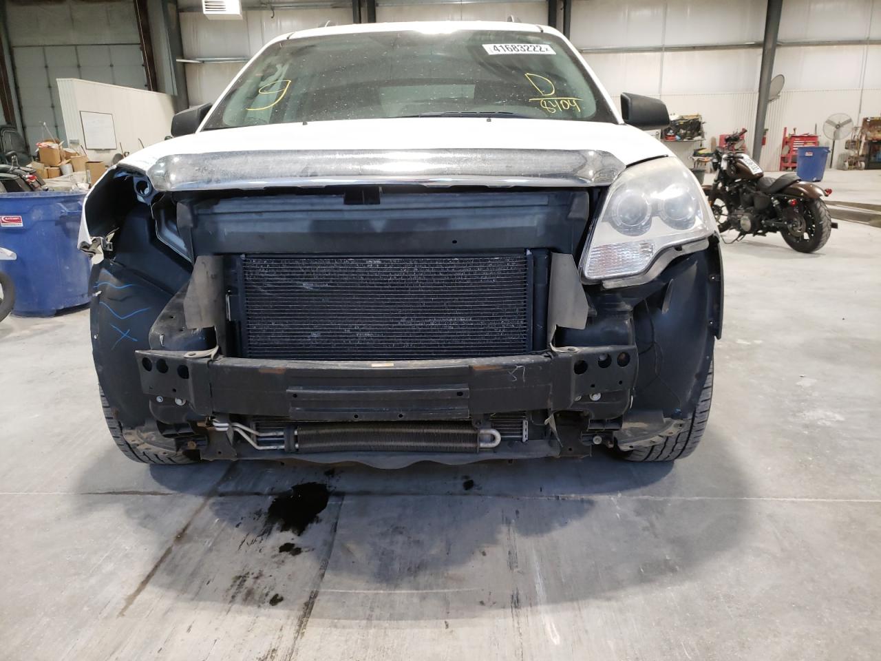 Photo 9 from auction – 2010 GMC ACADIA SLE with VIN 1GKLVLED4AJ118404