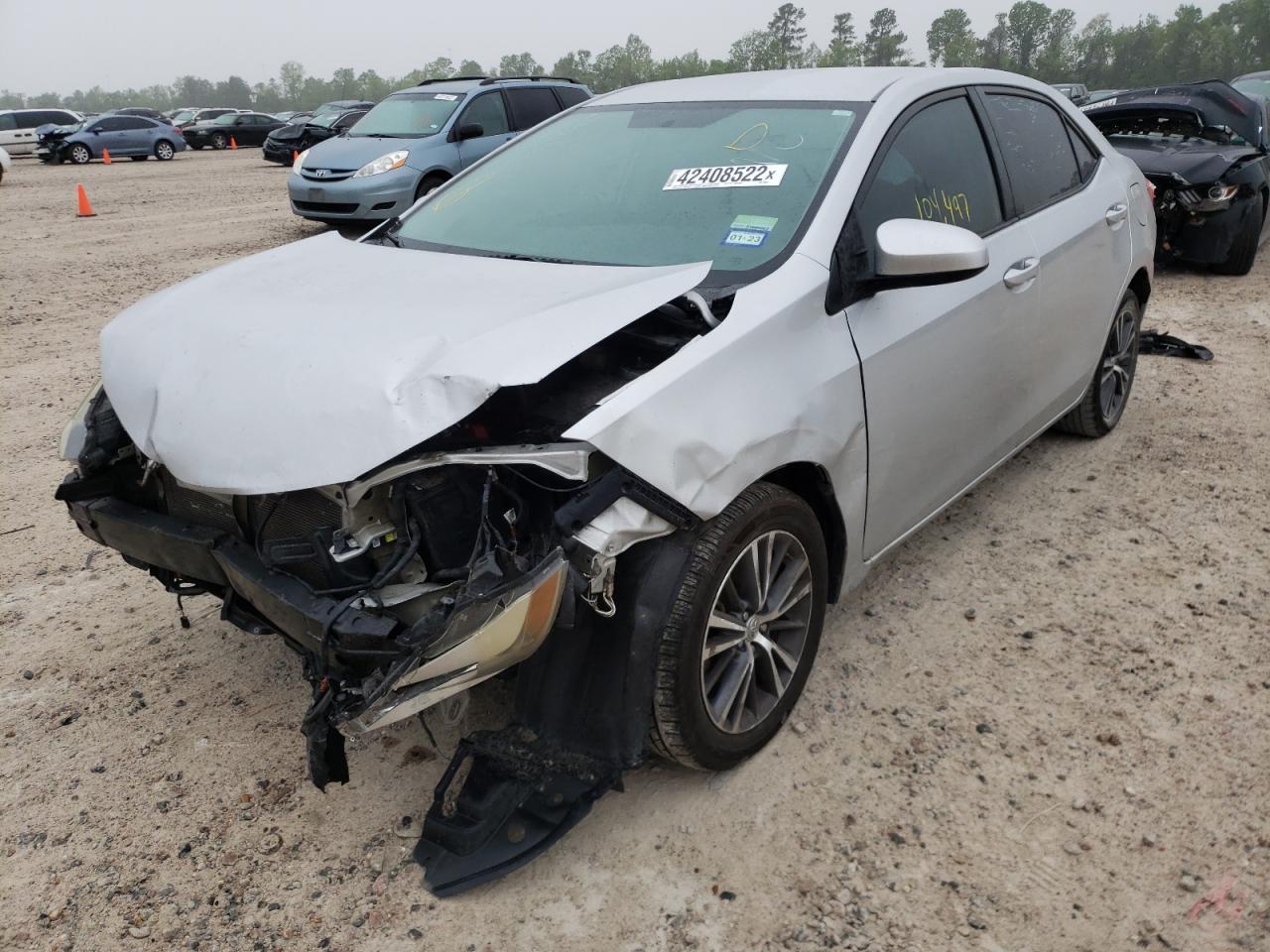 Photo 2 from auction – 2016 TOYOTA COROLLA L with VIN 5YFBURHE9GP370882