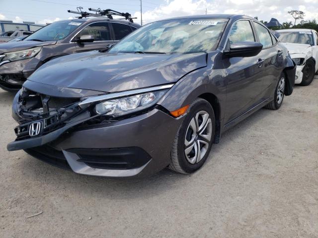 Photo 2 from auction – 2018 HONDA CIVIC LX with VIN 19XFC2F59JE043129