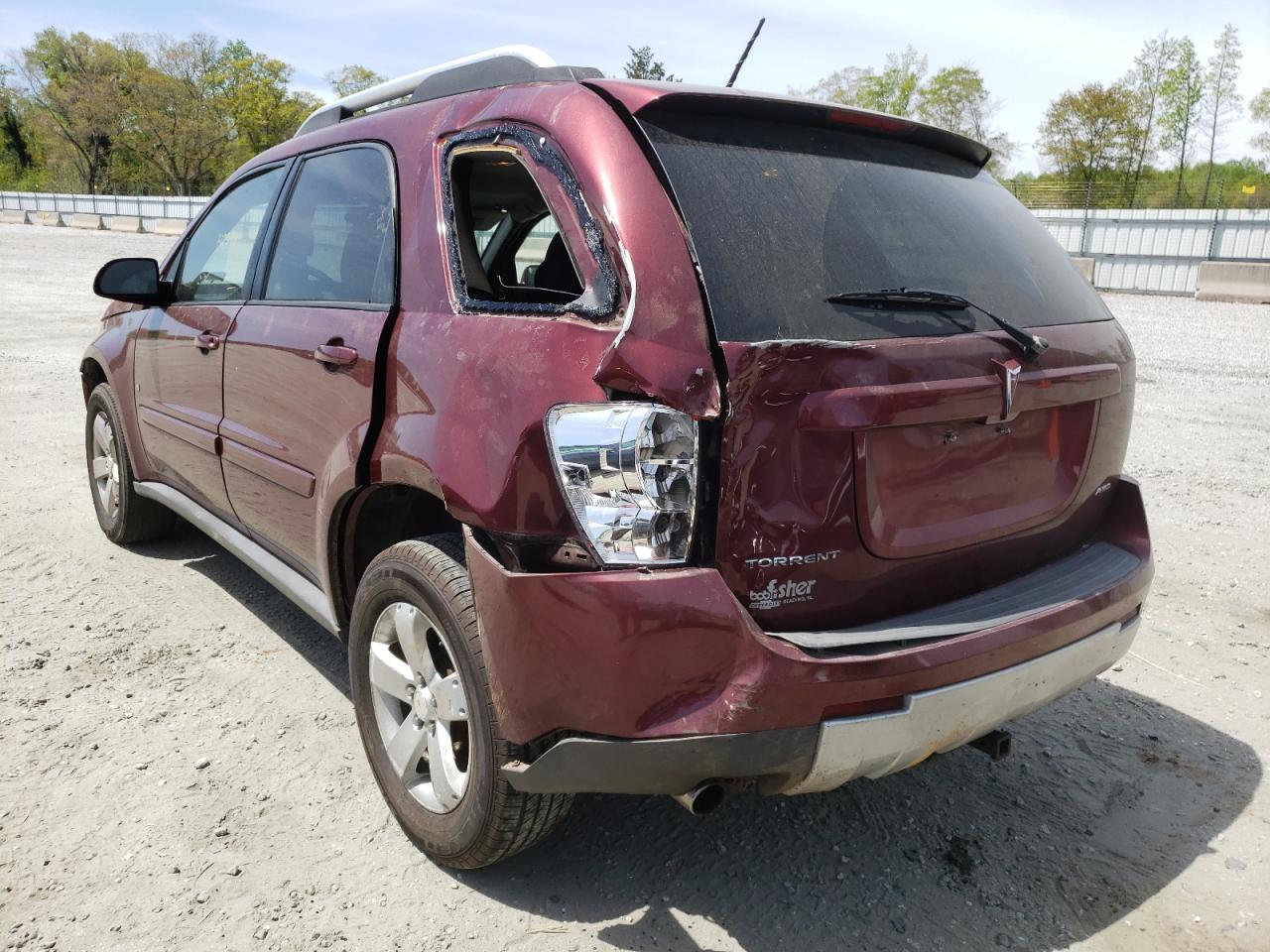 Photo 3 from auction – 2007 PONTIAC TORRENT with VIN 2CKDL73F076029381