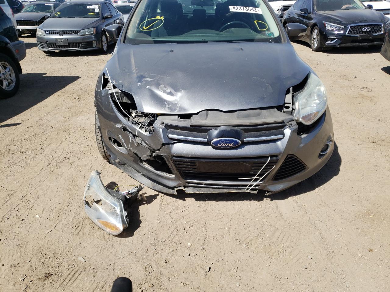 Foto 9 de la subasta – 2012 FORD FOCUS SEL con VIN 1FAHP3M25CL114807