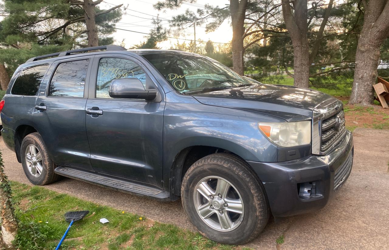 TOYOTA SEQUOIA SR 2008 with VIN 5TDBY64A68S008748 - Photo from auction