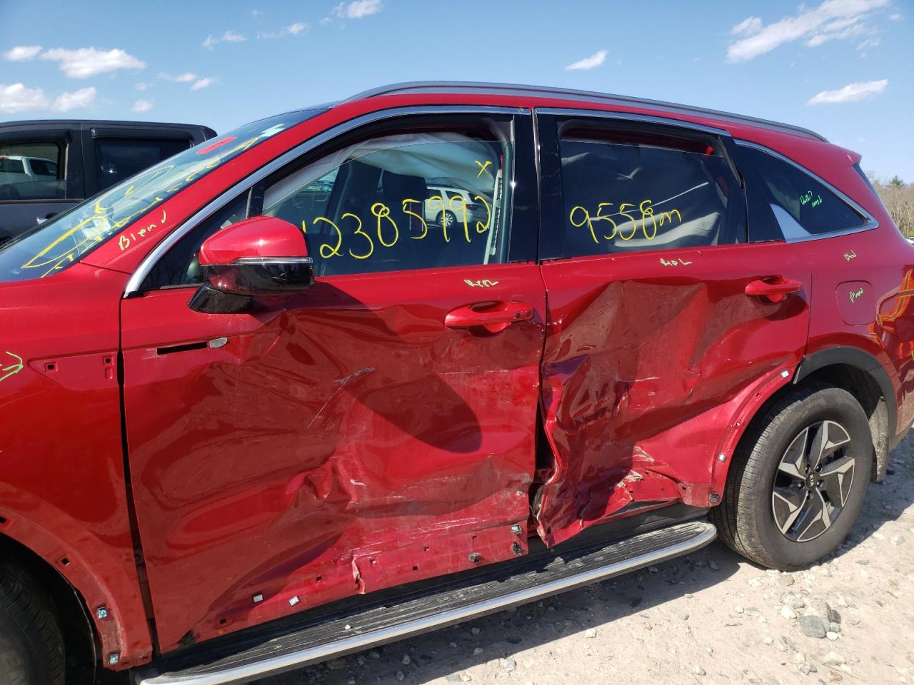 Photo 9 from auction – 2021 KIA SORENTO EX with VIN KNDRH4LG6M5019290