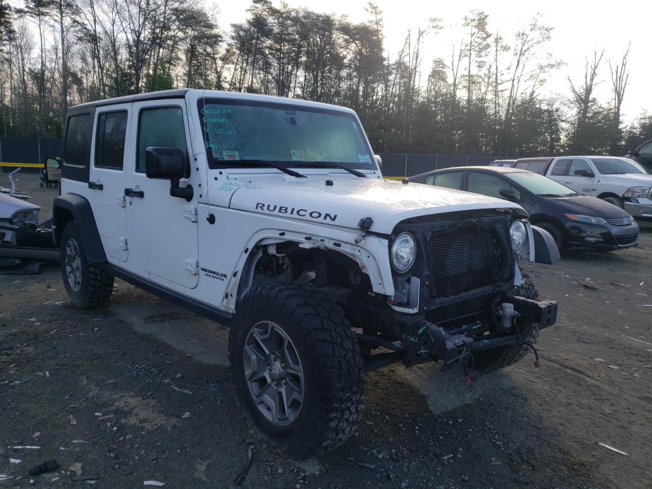 JEEP WRANGLER U 2017 z numerem VIN 1C4HJWFG8HL544313 - Zdjęcie z aukcji