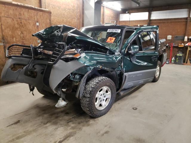 Photo 2 from auction – 2002 CHEVROLET AVALANCHE with VIN 3GNEK13TX2G316250