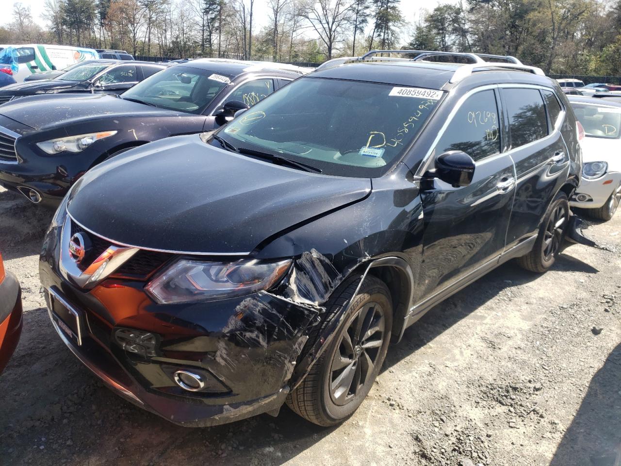 Photo 2 from auction – 2016 NISSAN ROGUE S with VIN 5N1AT2MT5GC781761