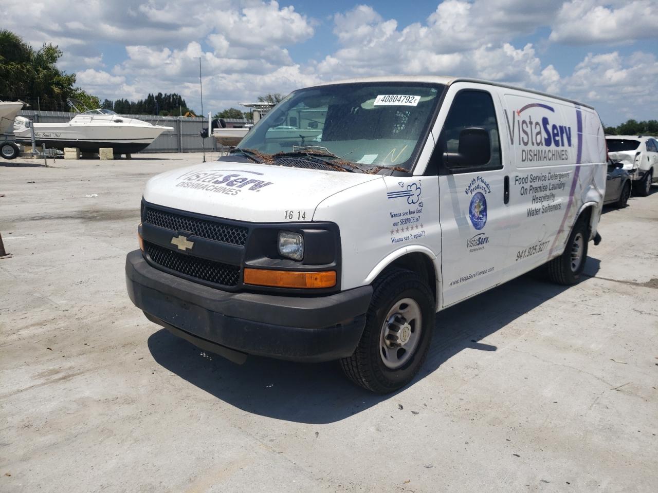 Photo 2 from auction – 2012 CHEVROLET EXPRESS G2 with VIN 1GCWGFCA3C1158439
