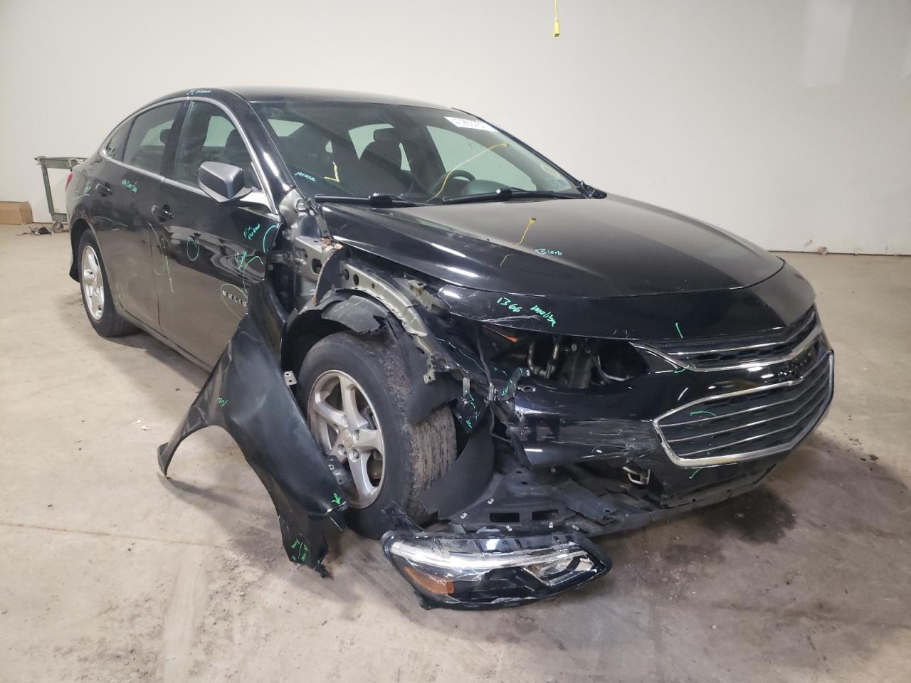CHEVROLET MALIBU LS 2018 with VIN 1G1ZC5ST5JF162006 - Photo from auction