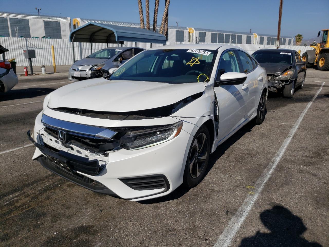 Photo 2 from auction – 2022 HONDA INSIGHT EX with VIN 19XZE4F58NE004847