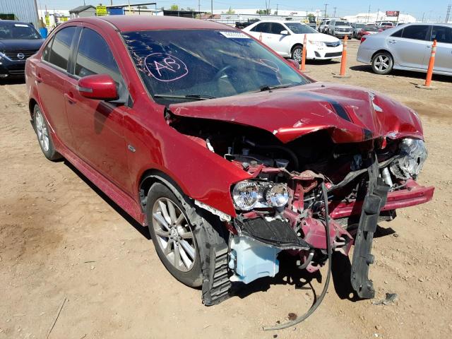 MITSUBISHI LANCER ES 2015 with VIN JA32U2FUXFU004009 - Photo from auction