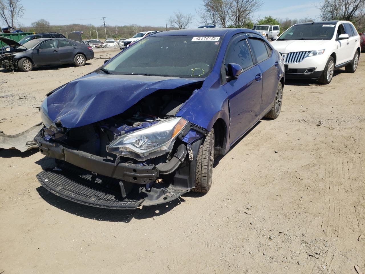 صورة رقم 2 من المزاد - 2016 TOYOTA COROLLA L مع VIN 2T1BURHEXGC585462