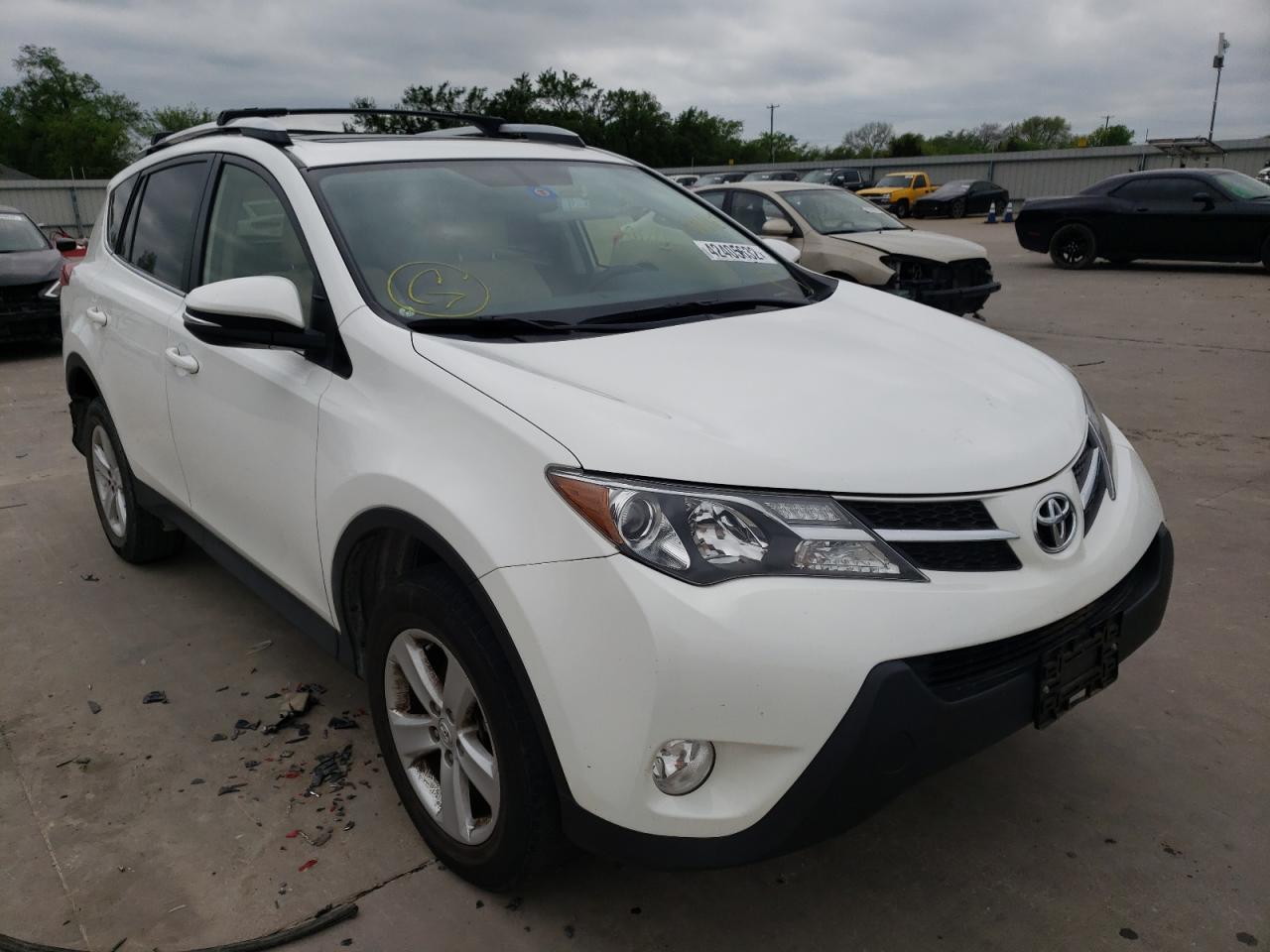 TOYOTA RAV4 XLE 2013 with VIN JTMWFREV6DD001167 - Photo from auction