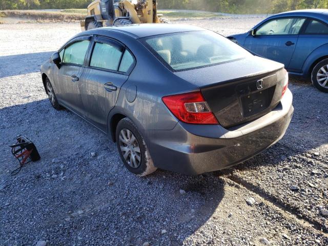 Photo 3 from auction – 2012 HONDA CIVIC LX with VIN 2HGFB2F52CH324765