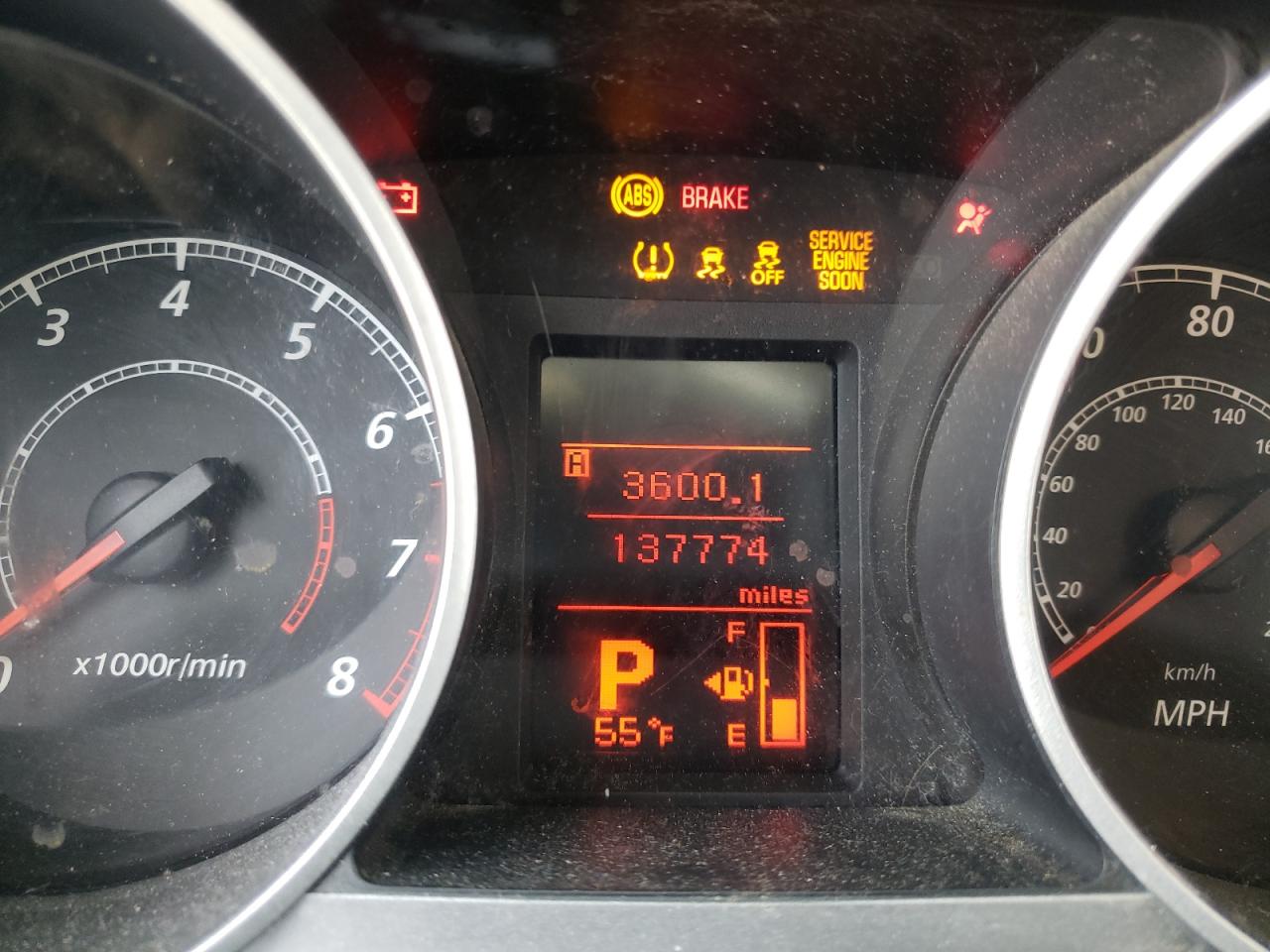 Photo 8 from auction – 2012 MITSUBISHI OUTLANDER with VIN JA4AS2AW7CU000677