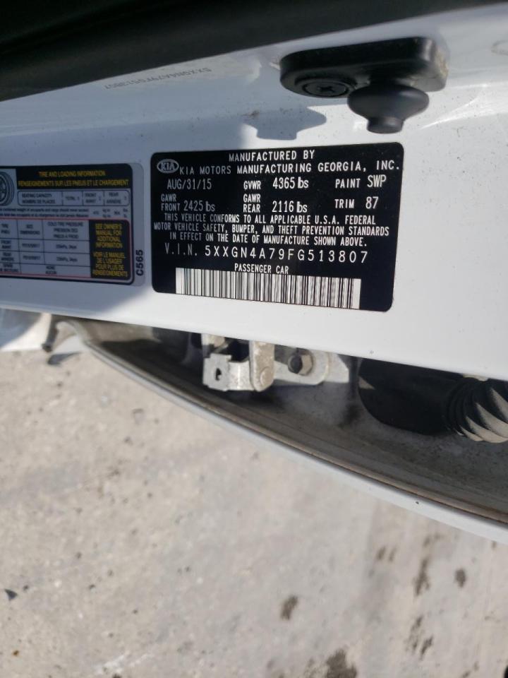 صورة رقم 10 من المزاد - 2015 KIA OPTIMA EX مع VIN 5XXGN4A79FG513807