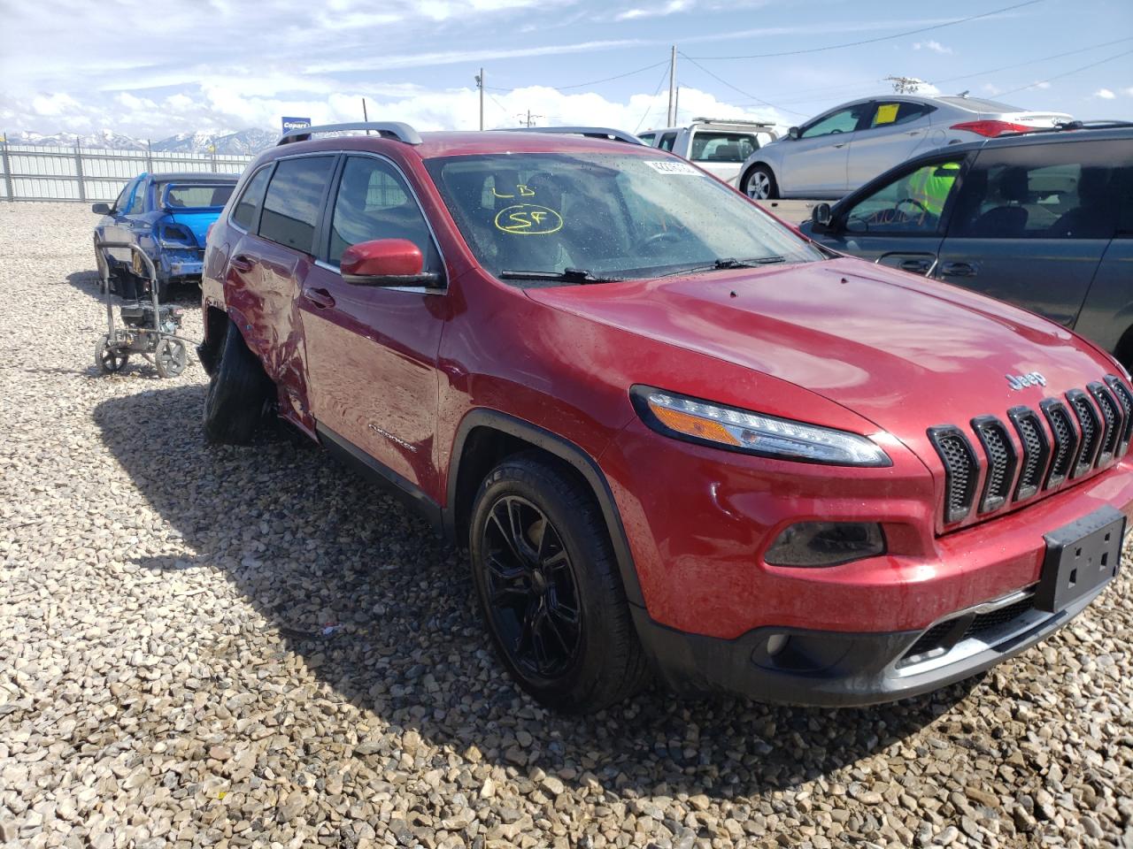 JEEP CHEROKEE L 2016 with VIN 1C4PJMDBXGW162255 - Photo from auction
