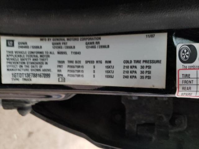 Photo 10 from auction – 2008 GMC CANYON with VIN 1GTDT13E788167099
