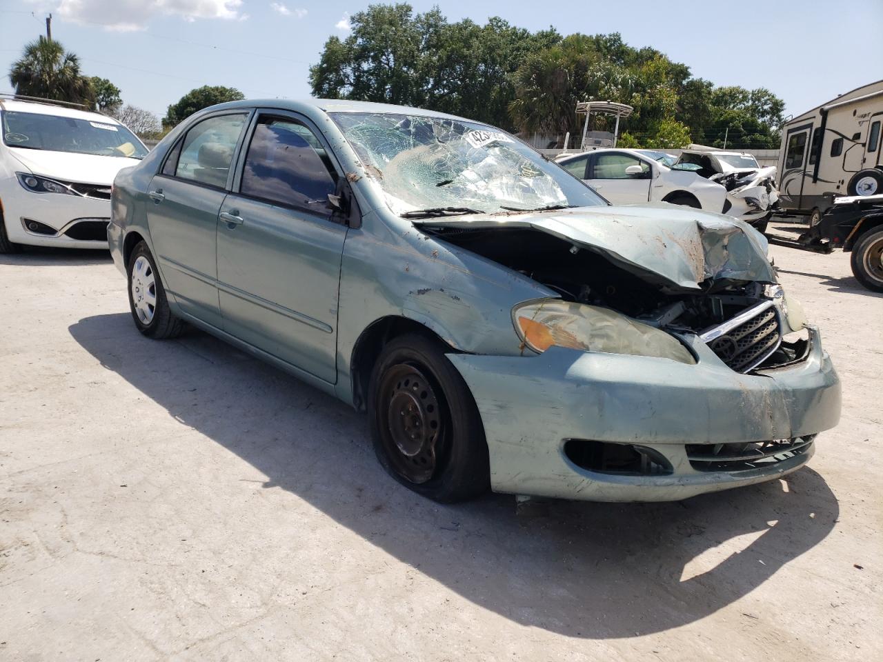 TOYOTA COROLLA CE 2007 with VIN 1NXBR32E97Z854167 - Photo from auction