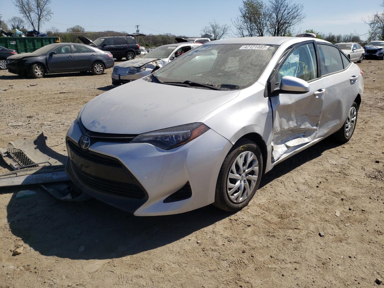 Photo 2 from auction – 2017 TOYOTA COROLLA L with VIN 5YFBURHE4HP703698