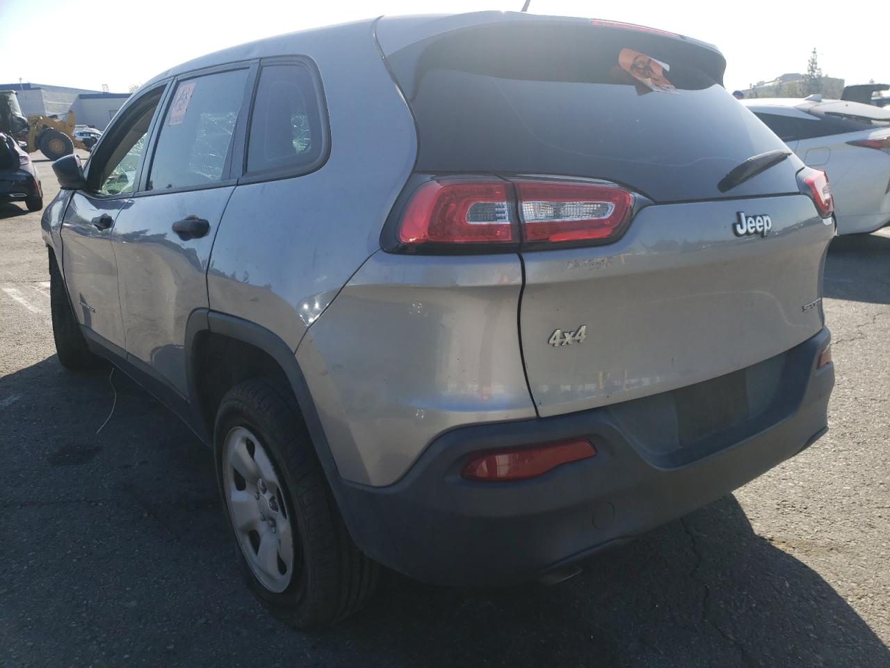 Photo 3 from auction – 2016 JEEP CHEROKEE S with VIN 1C4PJLAB7GW171221