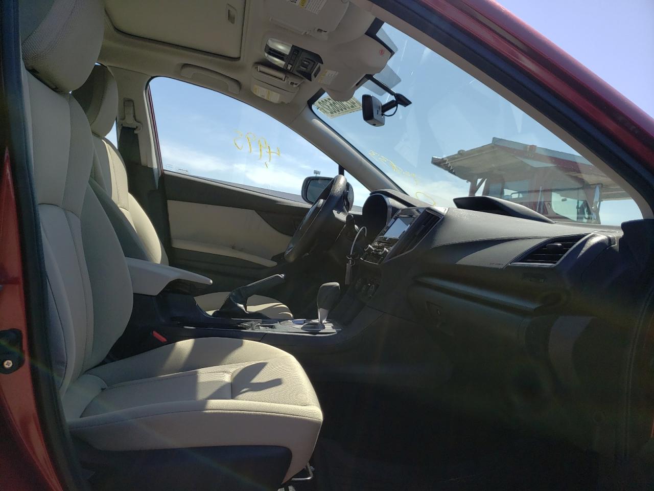 Photo 5 from auction – 2019 SUBARU IMPREZA PR with VIN 4S3GTAD68K3738933