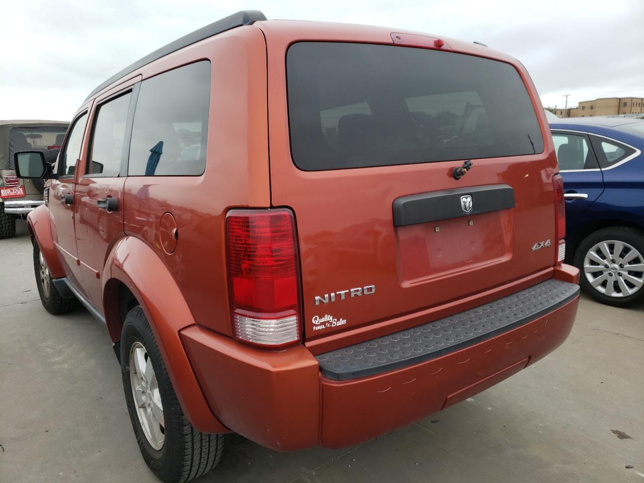Photo 3 from auction – 2008 DODGE NITRO SXT with VIN 1D8GU28K68W178929