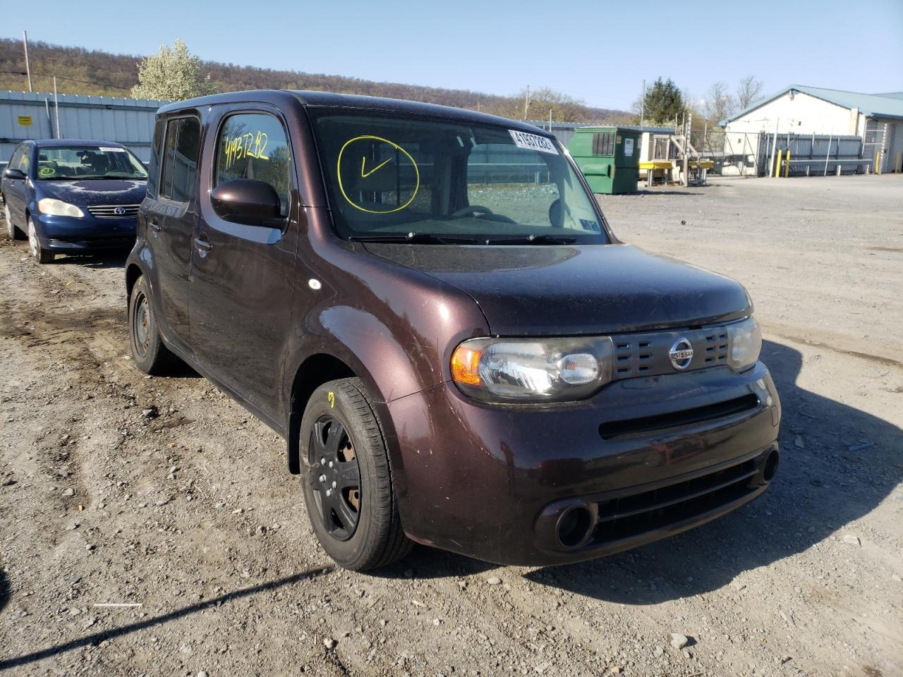 NISSAN CUBE BASE 2011 with VIN JN8AZ2KR9BT214301 - Photo from auction