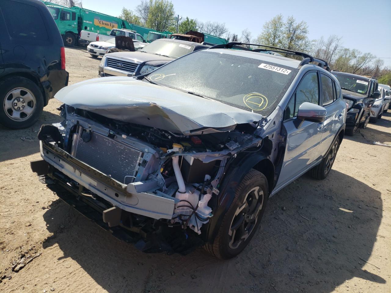 Photo 2 from auction – 2022 SUBARU CROSSTREK with VIN JF2GTHNC0N8213712