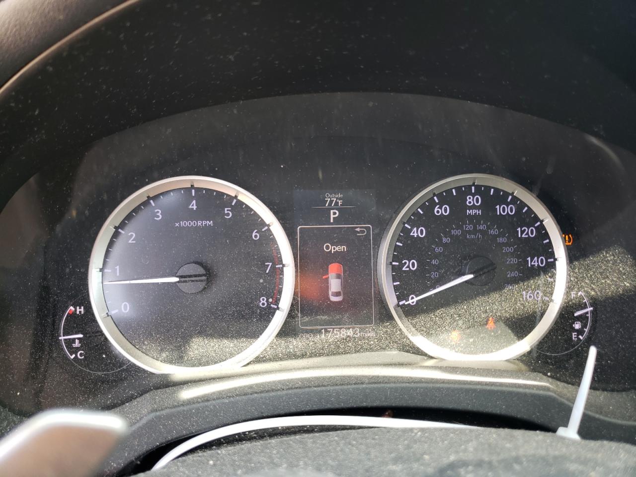Photo 13 from auction – 2014 LEXUS IS 250 with VIN JTHBF1D2XE5024016