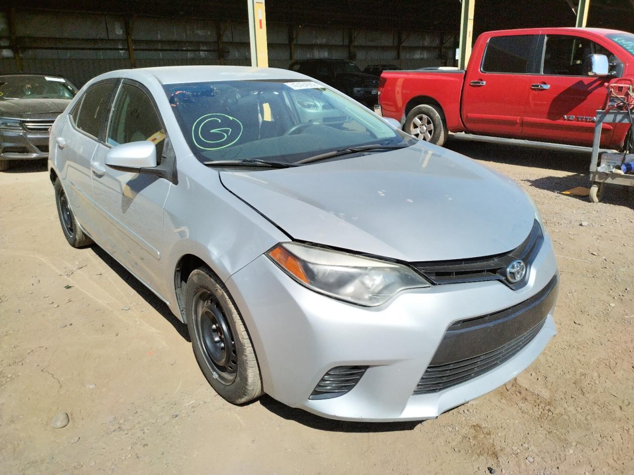 TOYOTA COROLLA L 2016 with VIN 5YFBURHE7GP386269 - Photo from auction